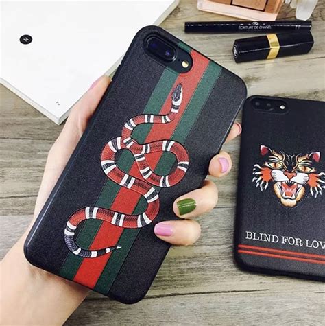 red snake gucci phone case|Gucci iphone case ebay.